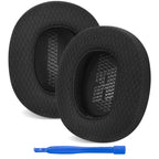 Linkidea Replacement Ear Pads for Lifestyle E65BTNC, Duet NC, Live 650 BTNC, Live 660 BTNC Headphones, Ear Cushions ( Mesh Fabric / Black )
