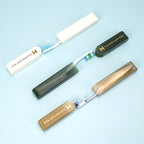 Linkidea 3 Pack Travel Toothbrush Case, Portable Plastic Toothbrush Holder with Drainage Holes, Toothbrush Container for Travel Camping Compatible with Colgate Extra Clean, Oral-B CrossAction