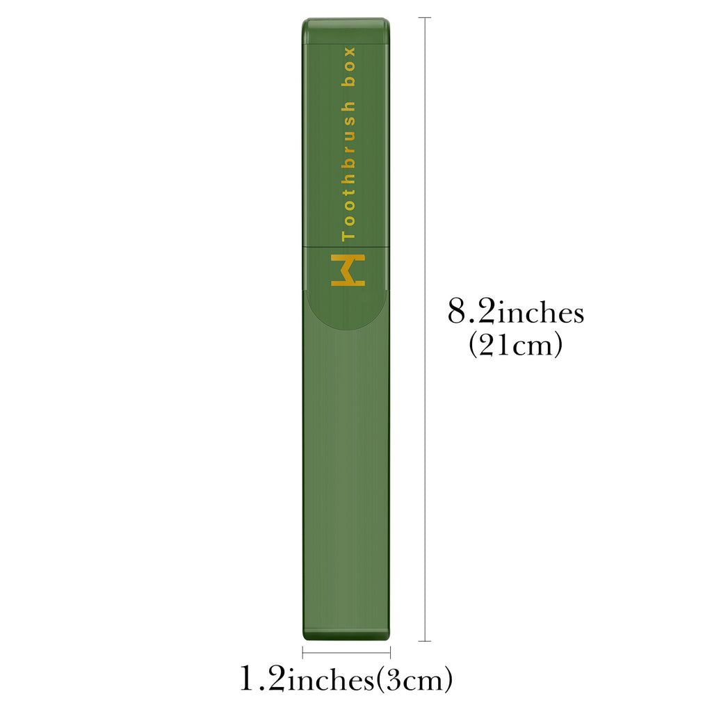 Linkidea 3 Pack Travel Toothbrush Case, Portable Plastic Toothbrush Holder with Drainage Holes, Toothbrush Container for Travel Camping Compatible with Colgate Extra Clean, Oral-B CrossAction