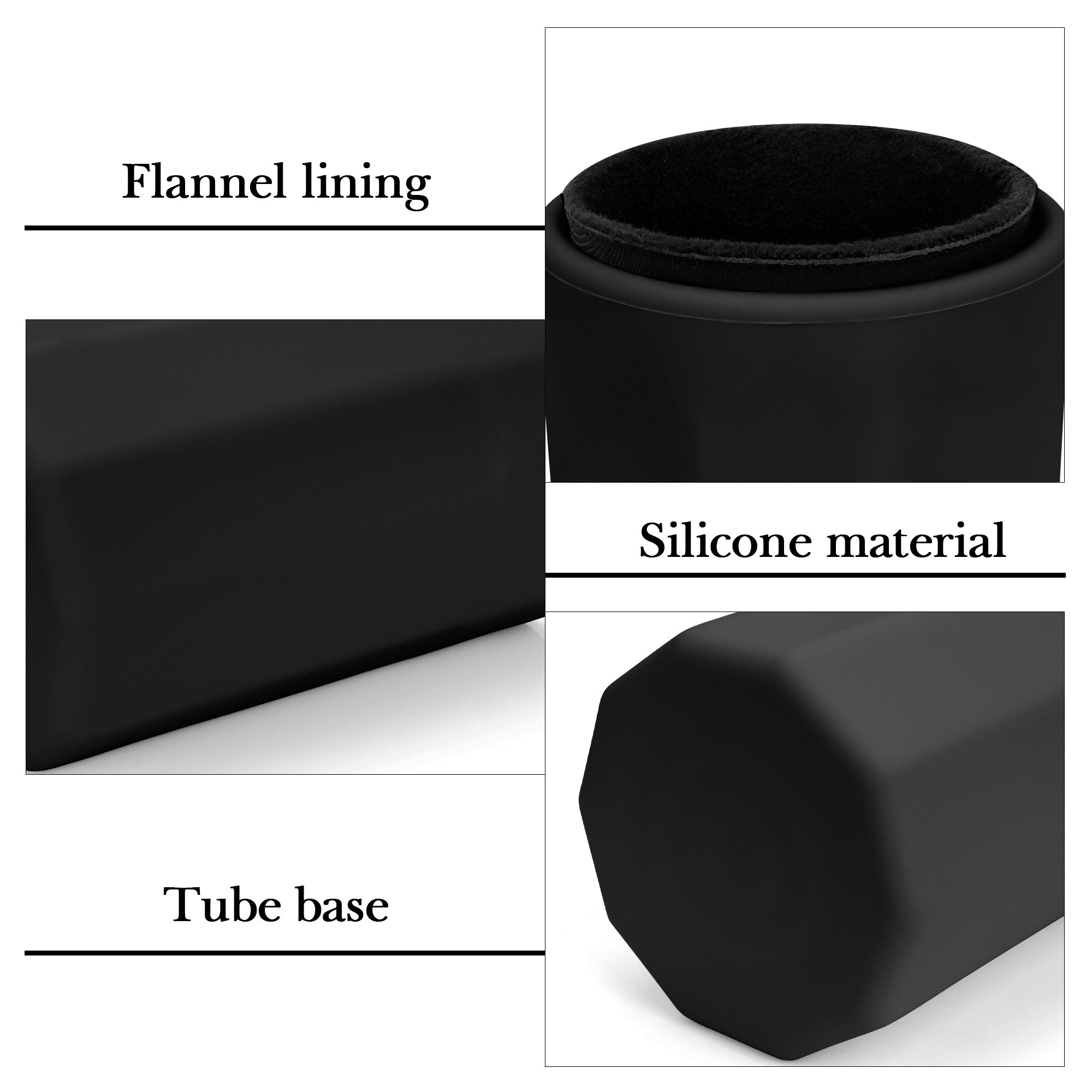 Sunglasses Desk Holder Stand Compatible with Extra Large Glasses, Black Silicone Eyewear Display Storage Organizer with Plush Lined