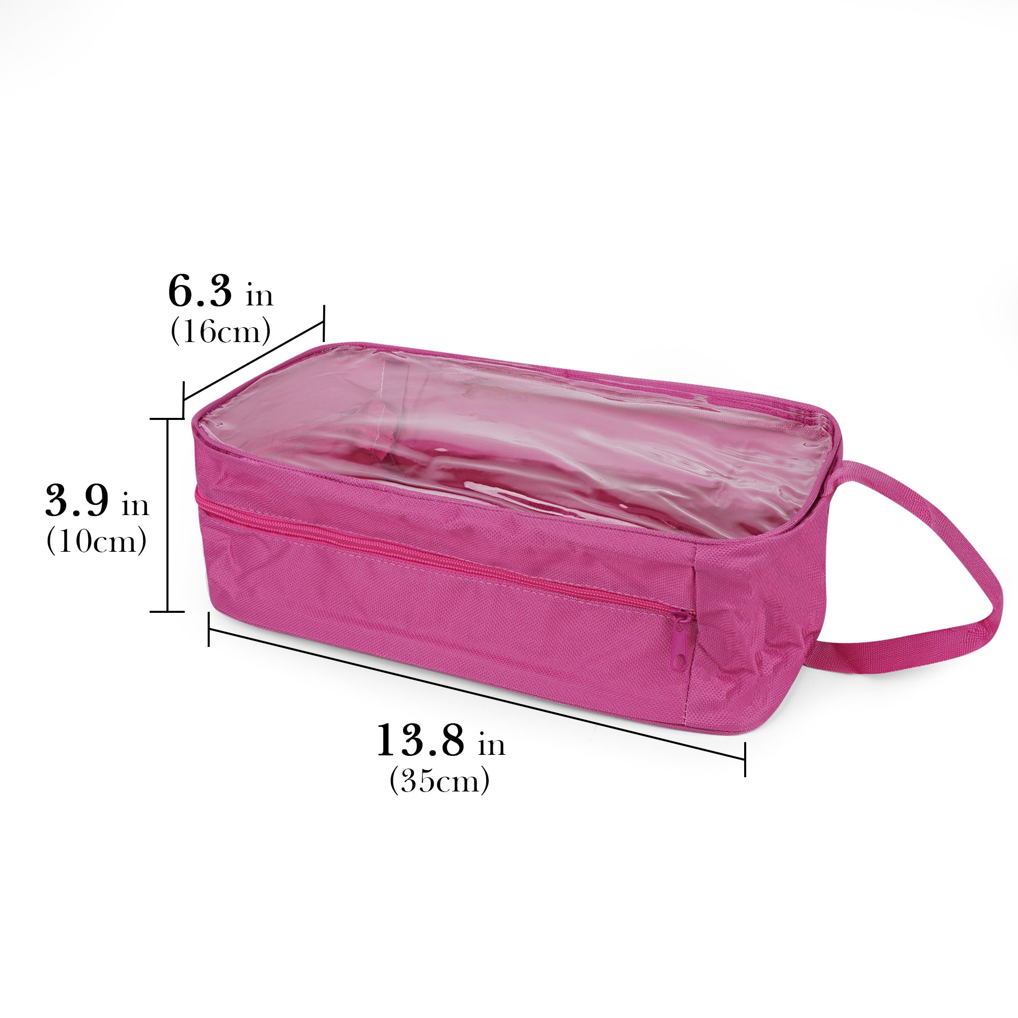 Linkidea 2 Pack Soccer Shoe Carrying Bag, Soccer Cleats Storage Bag, Fit Up to US Men Size 13 Soccer Shoes, Compact Soccer Boots Duffle Bag with Water Resistant Design (Pink)