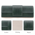 Extra Large Hard Shell Sunglasses Case, Oversized Sun Glasses Storage Organizer Compatible with Gucci GG0981S Prada PR 15W PR 24Z PR 15W Versace VE4473U VE4478U VE4479U (XL / Green)