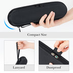Linkidea Electric Toothbrush and Toothpaste Travel Case with Ventilation, Hard Shell Electronic Tooth Brush and Paste Protective Storage Bag, Compatible with Oral-B iO Series, Philip Sonicare