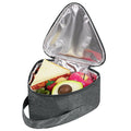 Linkidea Large Capacity Snack Bags, Thermal Insulated Cooler Bag for Fruit, Leak-proof Travel Food Carrier Fits Picnic, Camping (Grey)