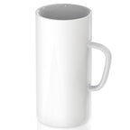 Linkidea Oversized Coffee Mugs 40oz, Extra Large Ceramic Coffee Cup with Handle, Super Big Tea Cup Large Capacity Drinking Teacups for Office and Home, White