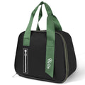 Linkidea Lunch Tote Bag, Insulated Lunch Bag with Hand Strap, Portable Lunch Bag with Zipper Fits Daily Use, Compatible with Bentgo Classic, Bentoheaven, Ello, NatraProw (Black)