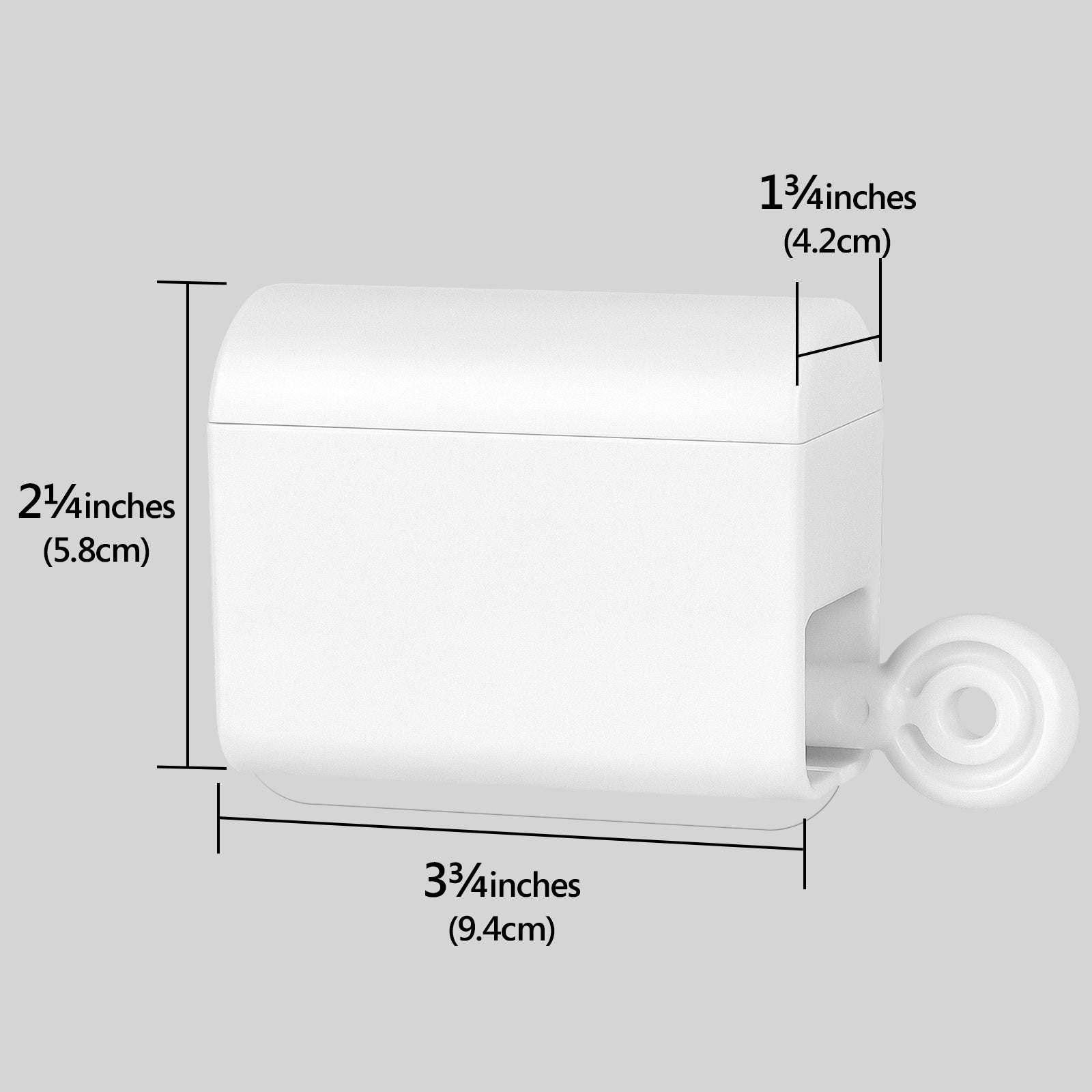 Linkidea 2 Pack Wall Mounted Manual Toothpaste Tube Squeezers, Rotatable Squeeze Toothpaste Dispenser, Punch Free Toothpaste Tube Seat Holder (White)