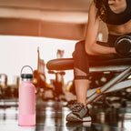 Linkidea 2 Pack Water Bottle Boot Compatible with Hydro Flask Wide Mouth 12oz/14oz/16oz/18oz/20oz, Silicone Bottle Bottom Sleeve Bumper Protector (Light Pink)
