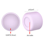 Linkidea 2 Pack Water Bottle Boot Compatible with Stanley Quencher H2.0 20oz/30oz/40oz, IceFlow Flip 20oz/30oz Tumbler, Silicone Bottle Bottom Sleeve Cover Bumper Protector (Orchid)