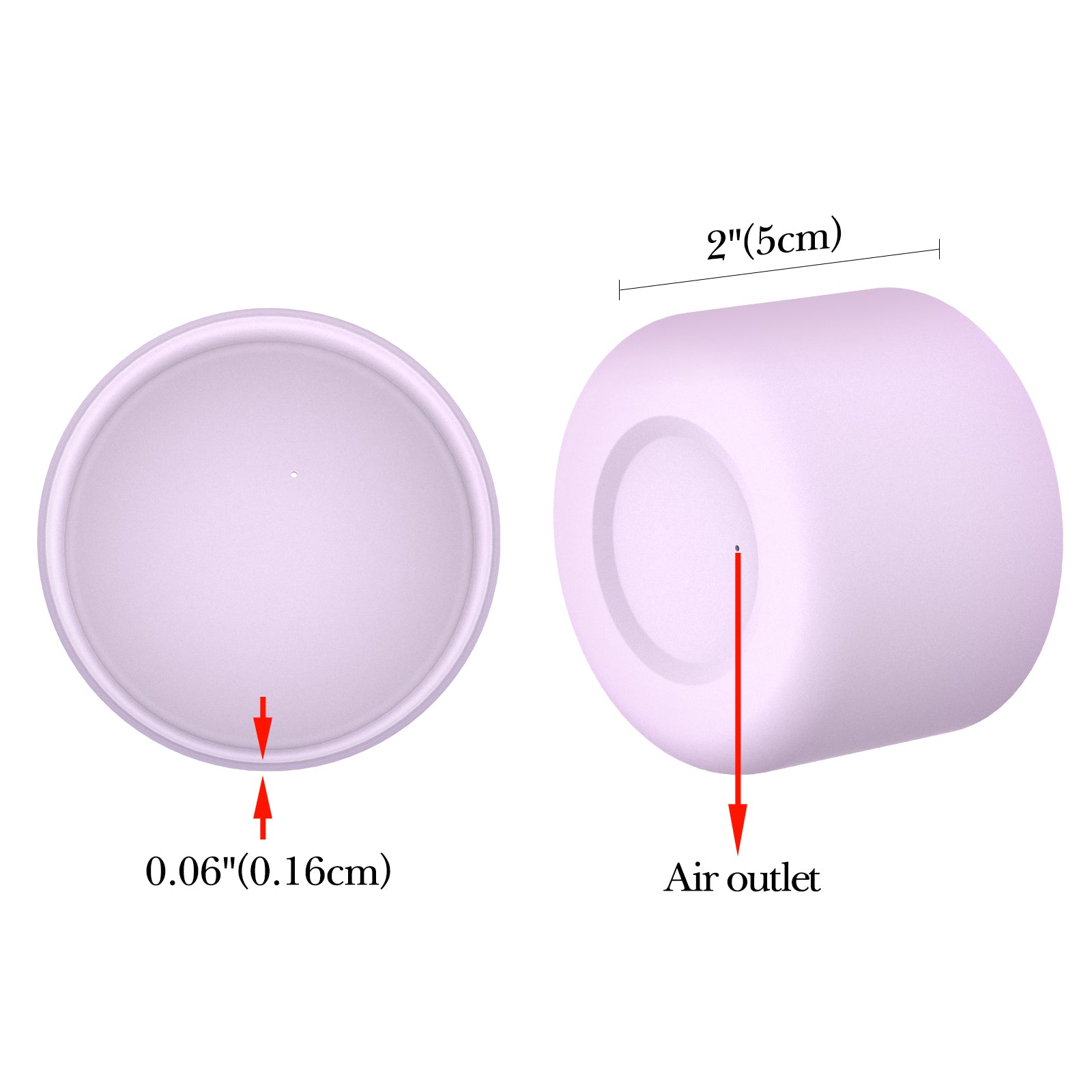 Linkidea 2 Pack Water Bottle Boot Compatible with Stanley Quencher H2.0 20oz/30oz/40oz, IceFlow Flip 20oz/30oz Tumbler, Silicone Bottle Bottom Sleeve Cover Bumper Protector (Orchid)