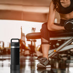 Linkidea Water Bottle Boot Compatible with YETI Rambler Jr. Kids 12oz, Rambler 12oz/18oz, Yonder 20oz/25oz, Silicone Anti-Slip Bottle Bottom Sleeve Bumper Protector (Black / 2 Pack)