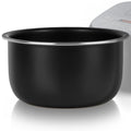 Linkidea Rice Cooker Aluminum Inner Pot Compatible with TOSHIBA RC-5DSTUS(H), Nonstick Replacement Bowl