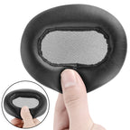 Replacement Ear Pads for SONY MDR-1AM2, MDR-1AM2/B Headphones Ear Cushions, Headset Earpads (Protein Leather / Black)