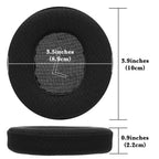 Linkidea Replacement Ear Pads Compatible with Microsoft Xbox Wireless, Xbox Stereo Wired 20th Anniversary Special Edition Headphones, Ear Cushions (Mesh Fabric / Black)