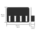 Linkidea Hair Straighteners Holder Wall Mount, Hair Styling Tool Storage Organizer, Beauty Hair Appliance Rack Stick Stand for Flat Irons, Curling Wands, Hair Straighteners, Combs