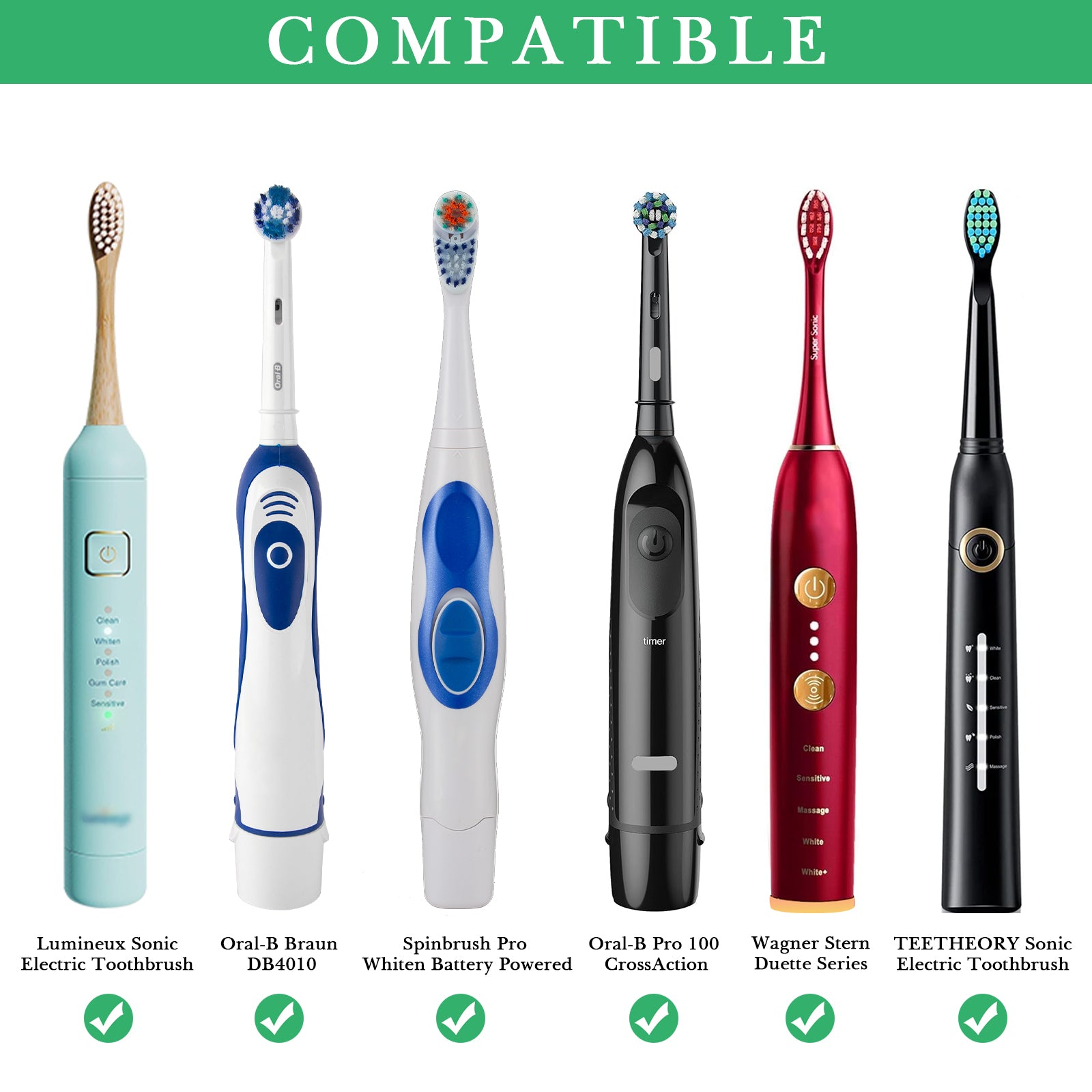Linkidea Wall Mount Electric Toothbrush Holder for Bathroom, Acrylic Power Toothbrush Hanger, Self Adhesive Tooth Brush Organizer Compatible with Oral-B iO Series, Philip Sonicare 4100 (Clear)