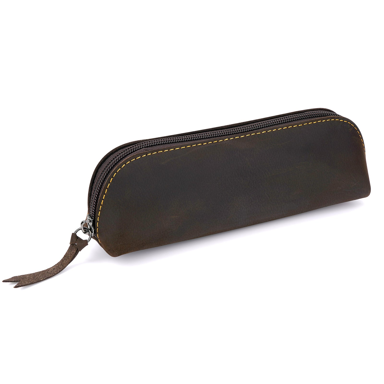 Extra Large Sunglasses Pouch Case, Vegan Leather Sun Glasses Organizer Soft Bag Compatible with DIOR Missdior B1U EverDior A1U GUCC1 GG0981S Prada PR 15W PR 24Z PR 15W (XXL, Coffee)