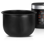 Linkidea Rice Cooker Aluminum Alloy Inner Pot Compatible with Tiger JBV-A18U-W, COSORI CRP-R501IP-KUS, Dishwasher Safe, Replacement Bowl