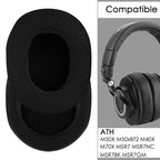 Linkidea Replacement Ear Pads Compatible with Audio-Technica ATH M50X/M40X, HyperX Cloud/Alpha, SteelSeries Arctis, Sony7506, Turtle Beach Stealth 600 Ear Headphones ( Cooling-Gel)