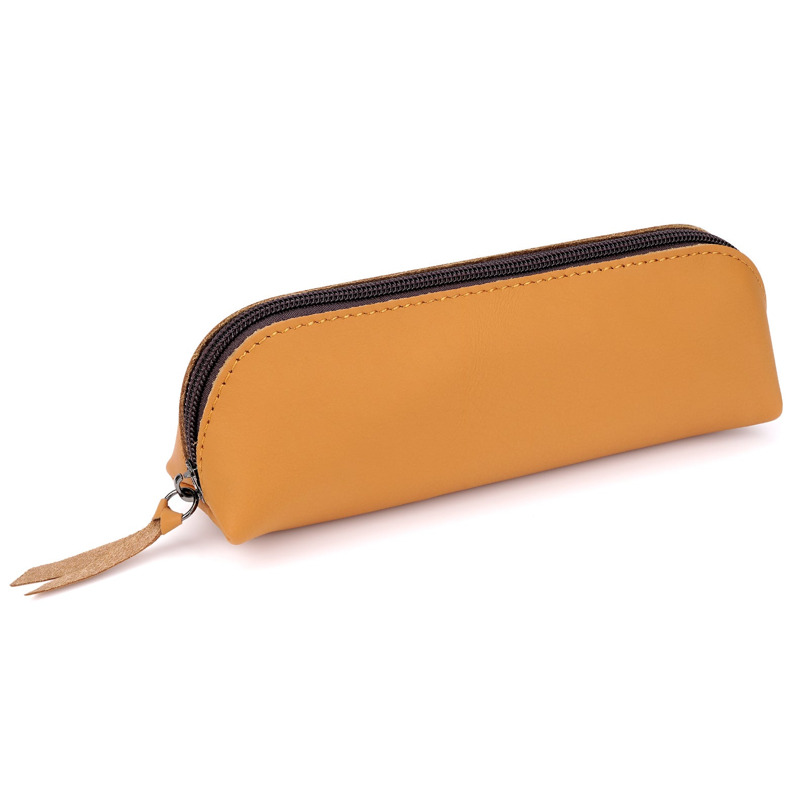 Extra Large Sunglasses Pouch Case, Vegan Leather Sun Glasses Organizer Soft Bag Compatible with DIOR Missdior B1U EverDior A1U GUCC1 GG0981S Prada PR 15W PR 24Z PR 15W (XXL, Brown)