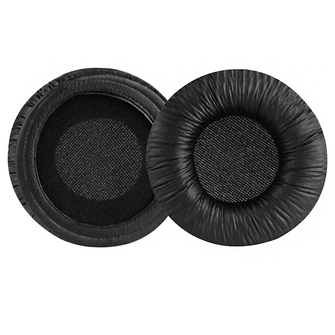 Linkidea 2 Pair Replacement Ear Pads for Plantronics Savi W720, Plantronics SupraPlus HW251, HW261 Headphones, Ear Cushions ( Leatherette / Black)