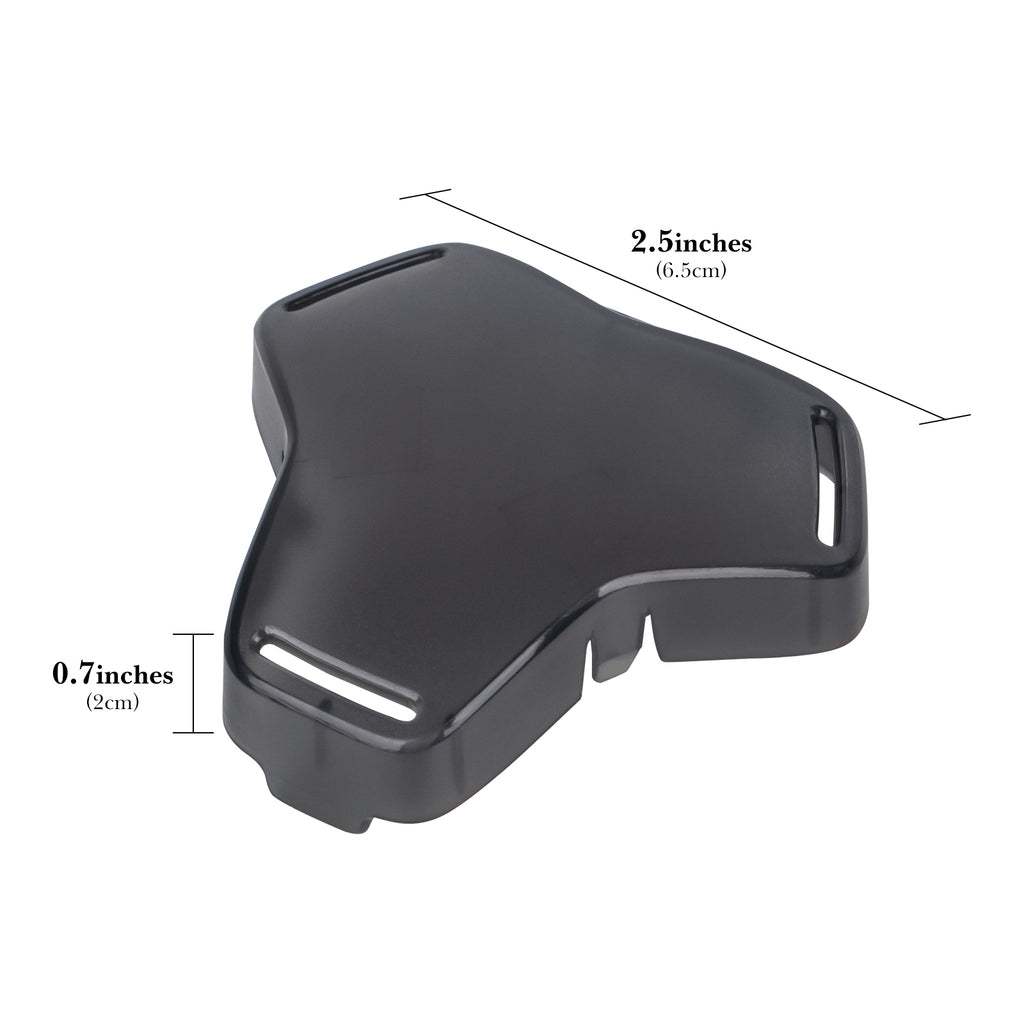 Linkidea 2 Pack Electric Shaver Protective Cap, Shaving Covers Compatible with Philips Norelco Series 9/7/5, Travel Storage Accessories (Black)