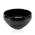 Linkieda Handcrafted Ceramic Shaving Bowl for Wet Shaving, Compatible with All Shaving Brushes, Unique Jian Zhan Glaze for Bathroom Use (Black)