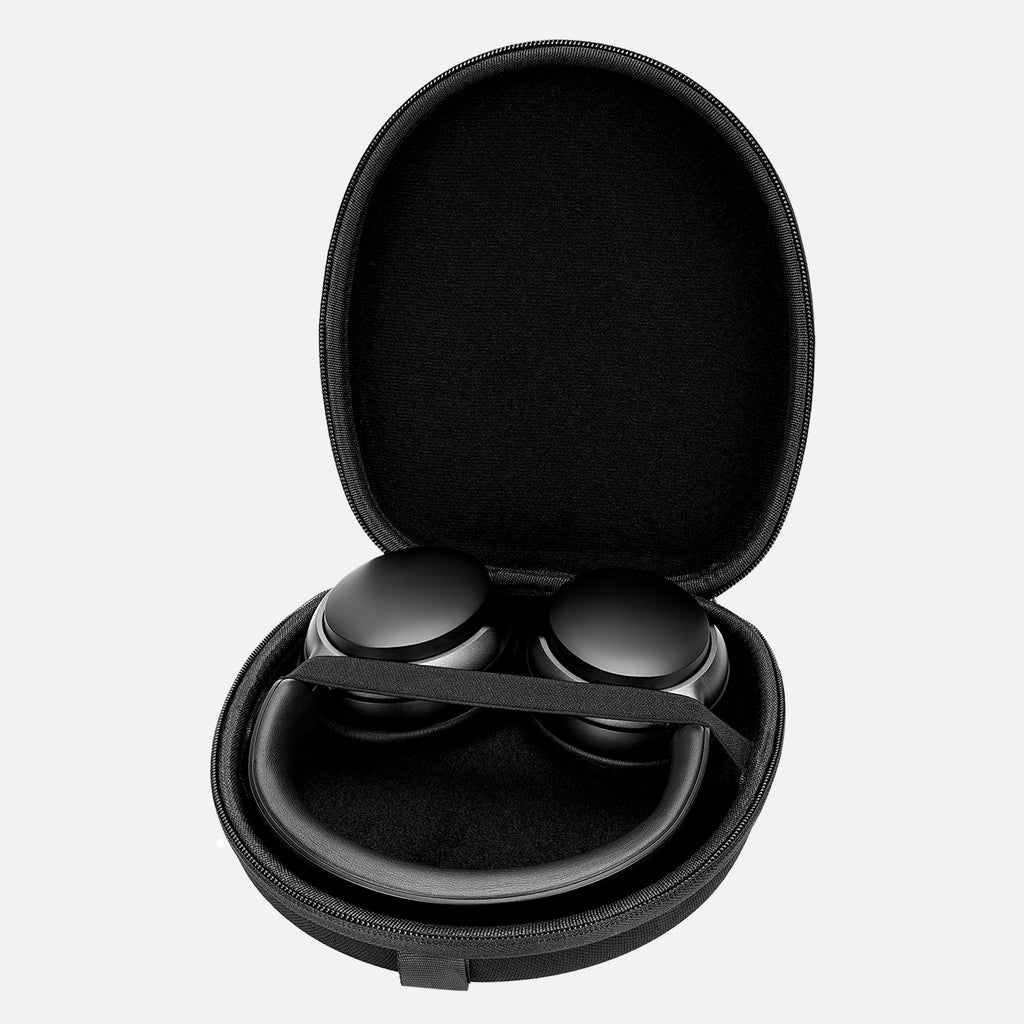 Linkidea Headphones Carrying Case Compatible with Sony WH-CH510, Bose QC Ultra II, B&O H9 and More, Replacement Protective Hard Shell Travel Bag (Black)