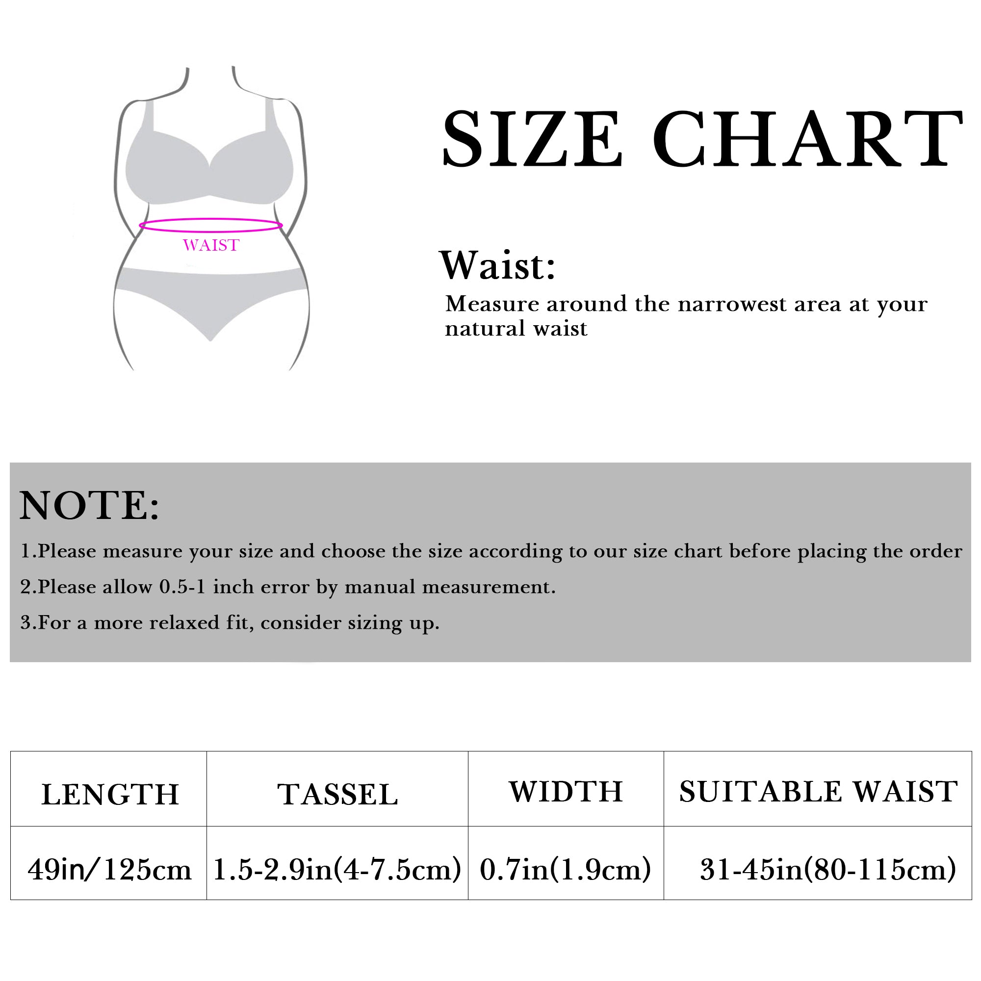 Plus Size Chain Belt for Women, Silver and White Faux Pearl Waist Belt, 49 Inch Adjustable Extra Long Body Decorate for Dresses, Party, Casual Wear, Fashion Jewelry Accessory