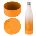 Linkidea 2 Pack Water Bottle Boot Compatible with 25oz ORIGINAL, BJPKPK, Konokyo 25oz Cola Shaped Bottles, Silicone Bottle Boot Bottom Sleeve Cover Protector, Bottle Bumper (Orange)