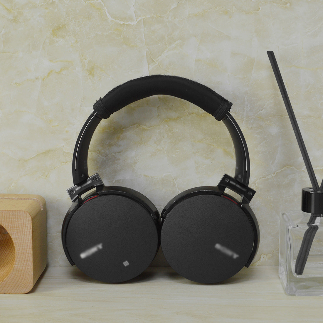 Linkidea Headband Protector Compatible with Sony WH-1000 XM5/XM4/XM3/XM2, XB 950B1/950N1/950BT WH-910N Headphones, Flex Fabric Head Top Pad Easy DIY Installation