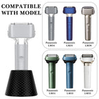 Linkidea Electric Shaver Stand, Compatible with Panasonic LM51 LM53 LM55 LM36 LM35 LM34, Anti-Tipping Countertop Holder for Vertical Storage (Black)