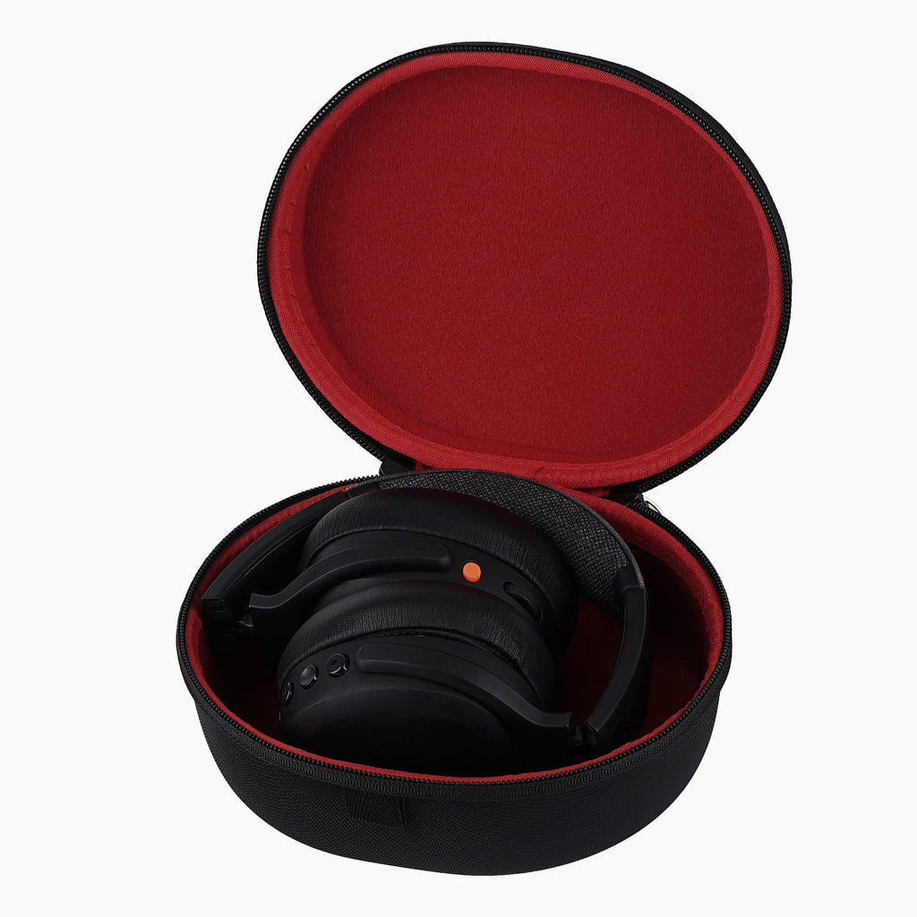 Linkidea Headphones Carrying Case Compatible with Skullcandy Crusher ANC/Evo/360, Hesh ANC, Venue, Replacement Protective Hard Shell Travel Bag (Black)