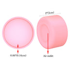 Linkidea Water Bottle Boot Compatible with IRON °FLASK Wide Mouth 32oz/40oz, Narrow Mouth 32oz, Silicone Bottle Bottom Sleeve Cover Protector, Bottle Bumper (Light Pink / 2 Pack)