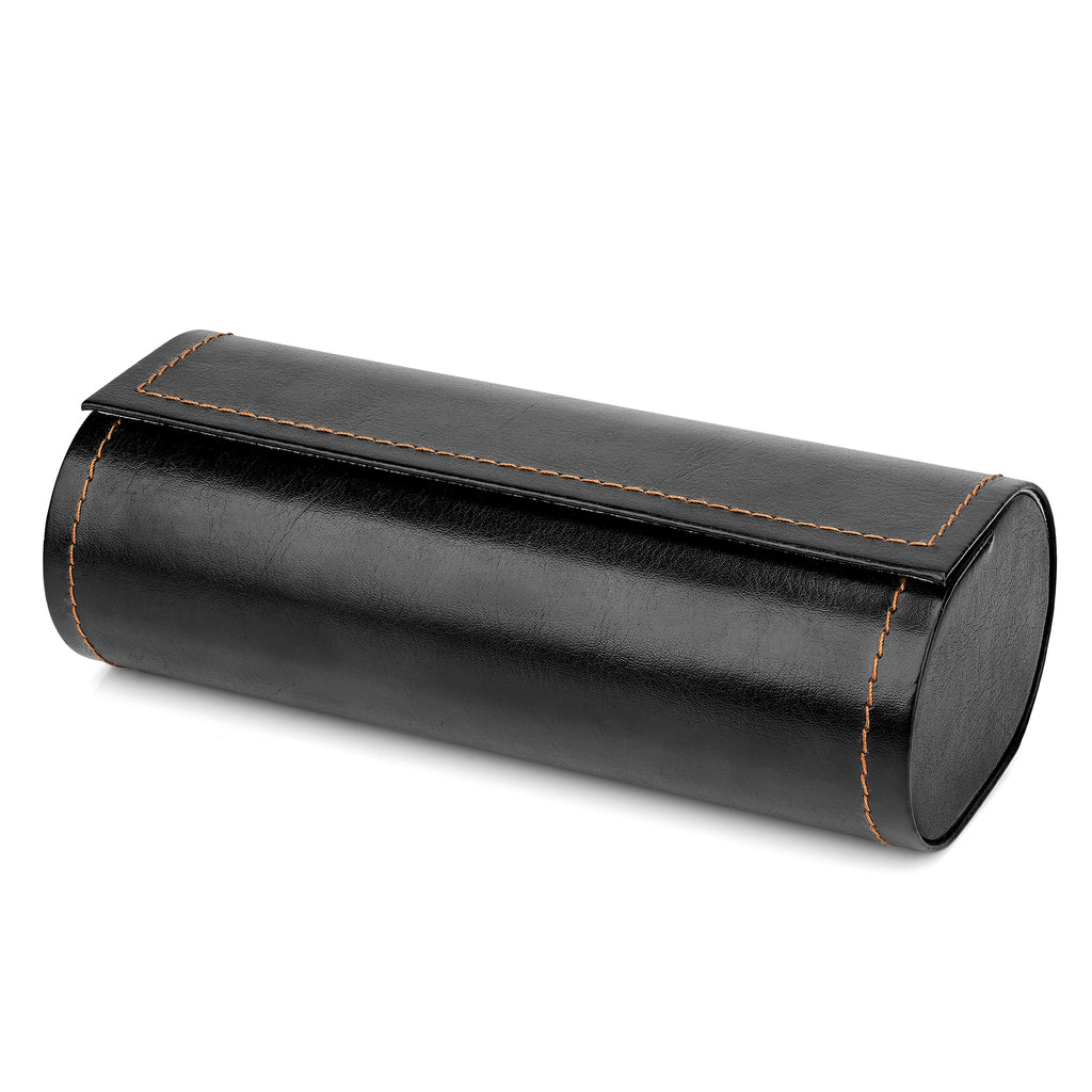 Extra Large Hard Shell Sunglasses Case, Oversized Sun Glasses Storage Organizer Compatible with RayBan RB2197 RB0360S RB4420 Persol PO3302S PO3019S PO3341S (XL / Black)