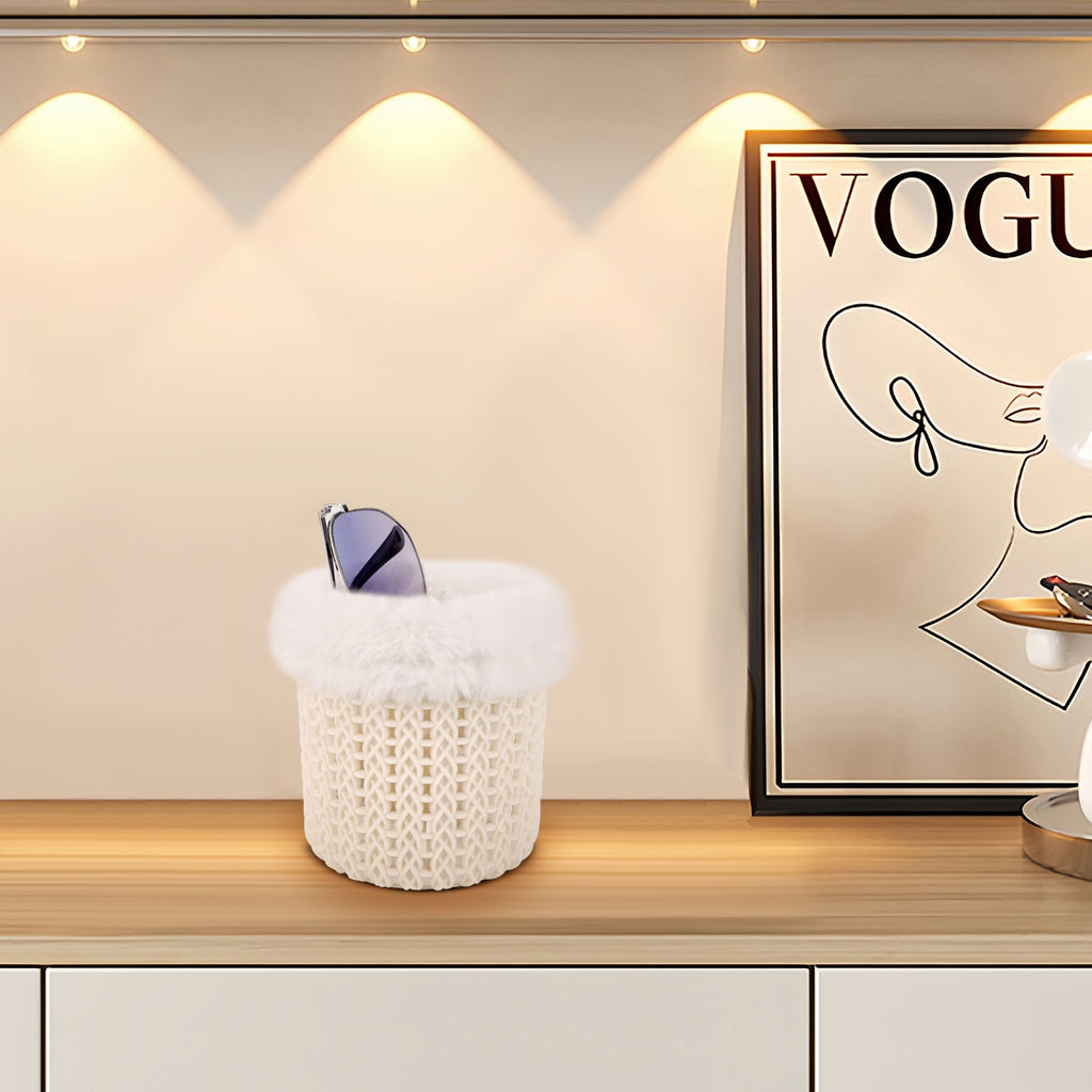 Extra Large Sunglasses Desk Holder Stand, Plastic Eyewear Desk Display with Plush Lining Compatible with TOM FORD FT0783/FT0965 Miu Miu MU 50WS/MU 51YS Gucci GG1087S/GG0351S