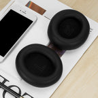 Linkidea Replacement Ear Pads for Anker Soundcore Life Q30, Soundcore by Anker Life Q35 Headphones Ear Cushions, Ear Covers, Headset Earpads (Protein Leather / Black)