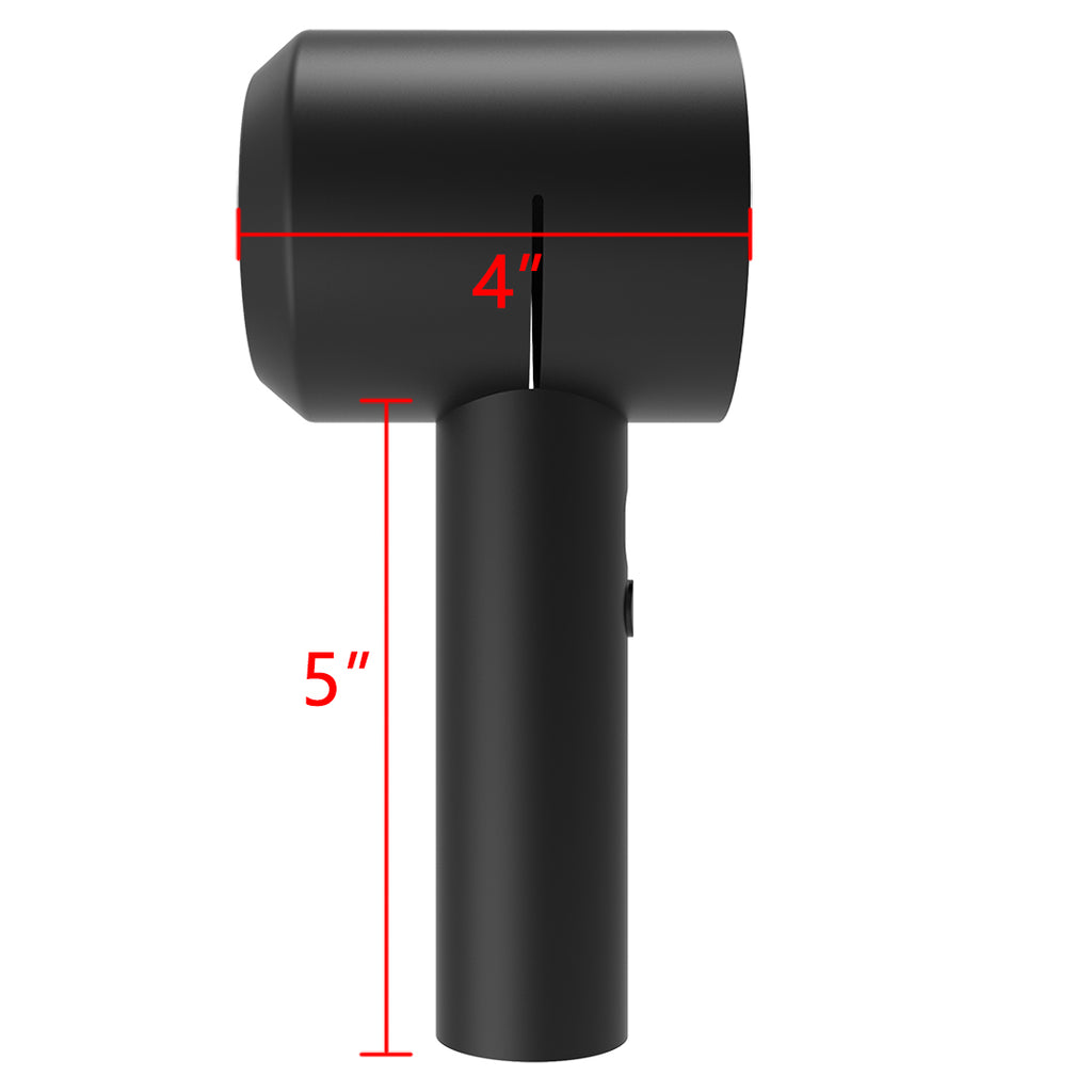 Linkidea Silicone Portable Hairdryer Case, Heat-Resistant Protective Cover Sleeve Protector, Compatible with Dyson Dryer HD01 HD03, Black