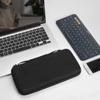 Linkidea Keyboard Hard Shell Travel Carrying Case, Compatible with Logitech K380, Logitech Pebble Keys 2 K380s