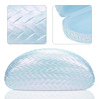 Extra Large Hard Shell Sunglasses Case, Oversized Sun Glasses Storage Organizer Compatible with RB4401D RBS0101S RB8097 RB8089 PO3352S PO3328S PO3311S (XXL, Blue)