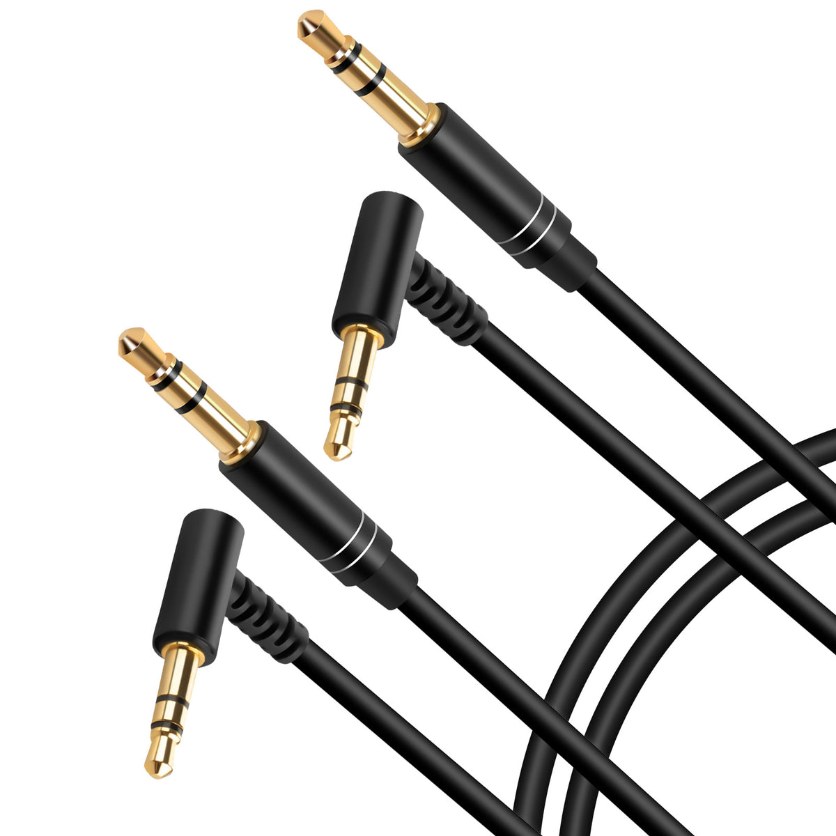 Linkidea Audio Cable for Philips X2HR, X2/27, SHP9500S, SHP9500, SHP6000/10, SHP6000, SHB9100RD/28, SHB8750NC/27 Headphones, 3.5mm TRS Replacement Aux Cord (5 ft / 1.5 m 2 Pack)
