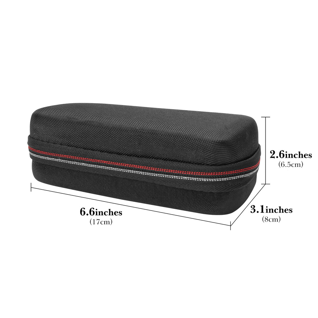 Linkidea Razor Storage Case, Portable Travel Razor Storage Bag, Replacement Blades Accessories Shaver Case for QP2520, QP2530, QP2630 (Black)