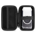 Linkidea Travel Shaver Case, Protective Mini Electric Razor Storage Bag, Compatible with Braun M60, M90, Portable Shaver Holder (Black)