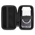 Linkidea Travel Shaver Case, Protective Mini Electric Razor Storage Bag, Compatible with Braun M60, M90, Portable Shaver Holder (Black)