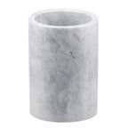 Linkidea Elegant Wine Cooler & Champagne Chiller, Ice Wine Holder, Luxury Natural Marble Multi-Functional Container for Wine, Beer, and Spirits (White)