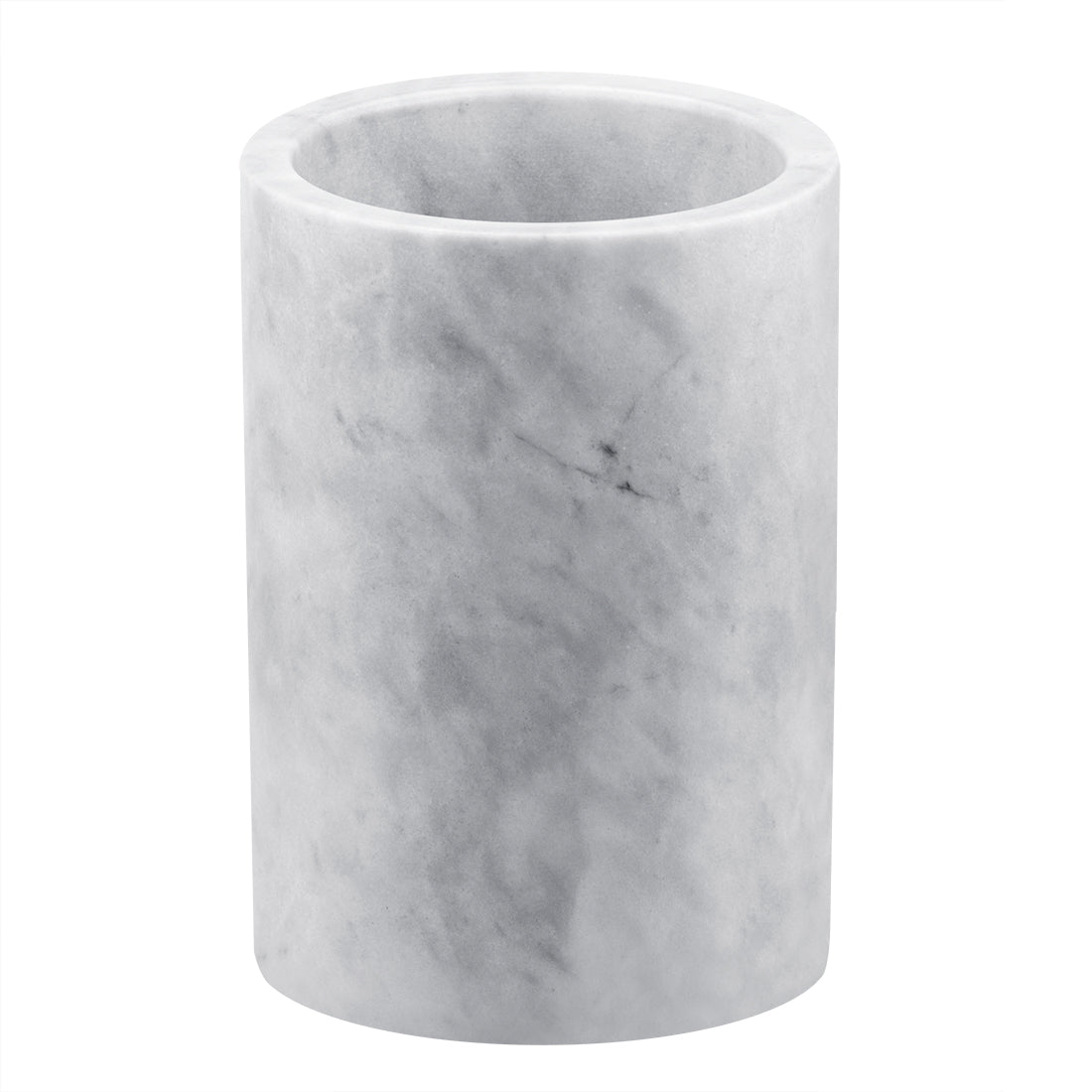 Linkidea Elegant Wine Cooler & Champagne Chiller, Ice Wine Holder, Luxury Natural Marble Multi-Functional Container for Wine, Beer, and Spirits (White)
