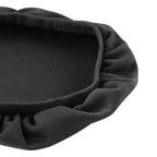 Linkidea Fabric Ear Covers, Washable, Sweatproof Protectors for Headphones, Ideal for Gym & Gaming, 2 Pairs (M, Black)