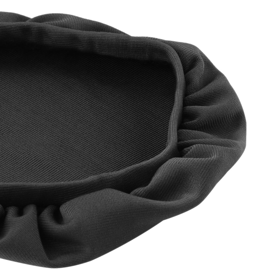 Linkidea Fabric Ear Covers, Washable, Sweatproof Protectors for Headphones, Ideal for Gym & Gaming, 2 Pairs (M, Black)