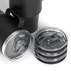 Linkidea 30oz Tumbler Lid Compatible with YETI Rambler, D·S, BJPKPK, 4 Pack Replacement Spill Proof Lids for 3.7" Cup Mouth