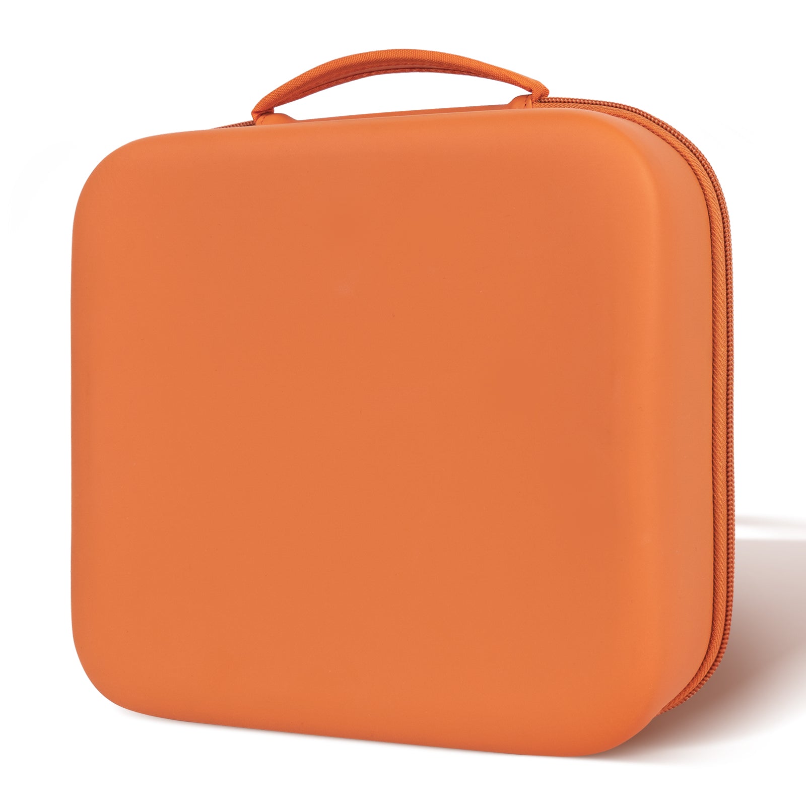 Linkidea Electric Lunch Box Carrying Case Compatible with Crock Pot, DUPASU, Aotto, LUNCHEAZE, Hard Shell Heated Lunch Box Bag with Space for Cable (Orange)